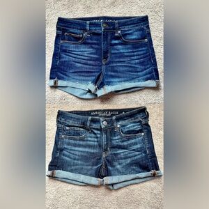 BUNDLE of 2 American Eagle Shorts Stretch Denim